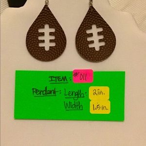 Football Earrings